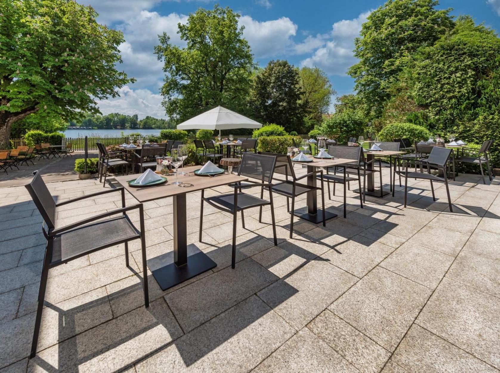 Sopherl Am See - Fruehstueck Auf Der Seeterrasse, Sehr Ruhig Und Wunderschoen Am See, 3 Minuten Nach Oberpfaffenhofen, Viele Radtouren, Restaurants & Cafes In Der Umgebung Веслинг Экстерьер фото